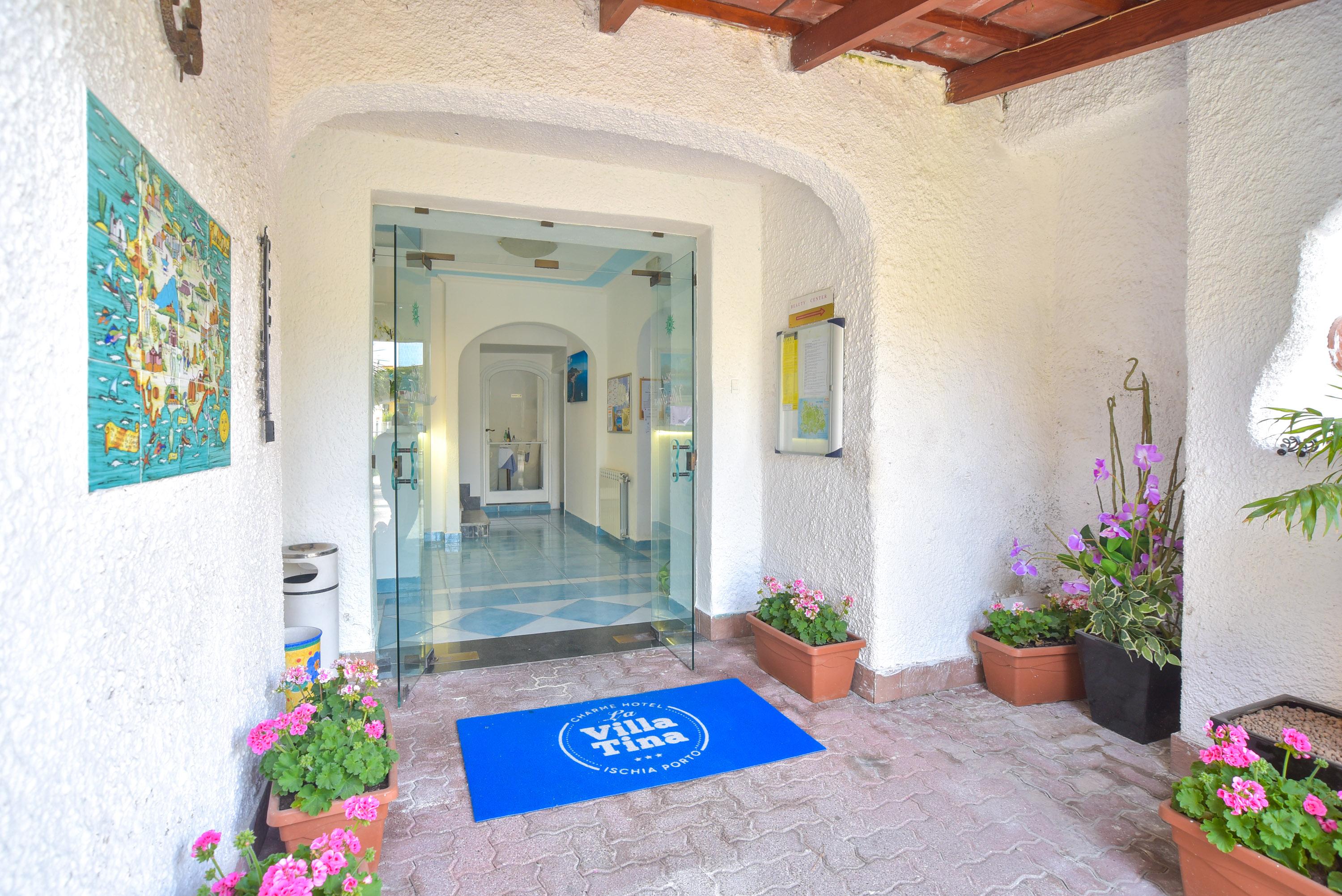 Charme Hotel La Villa Tina Искья Экстерьер фото